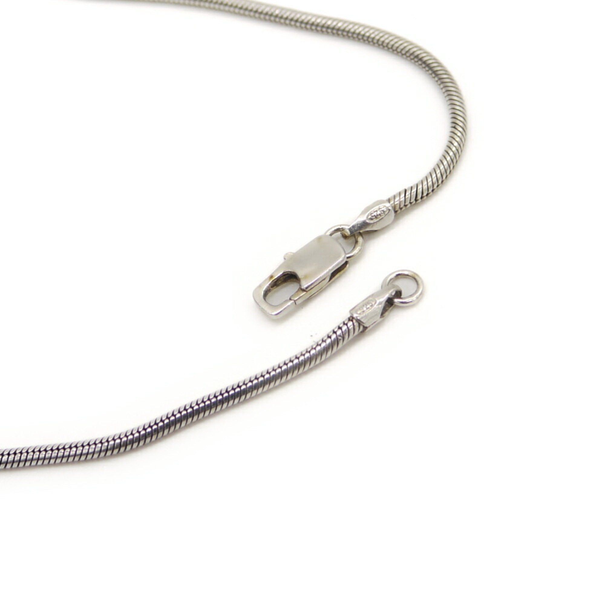 Chanel CHANEL Camellia pendant necklace silver 925 Size ONE SIZE - 5 Thumbnail