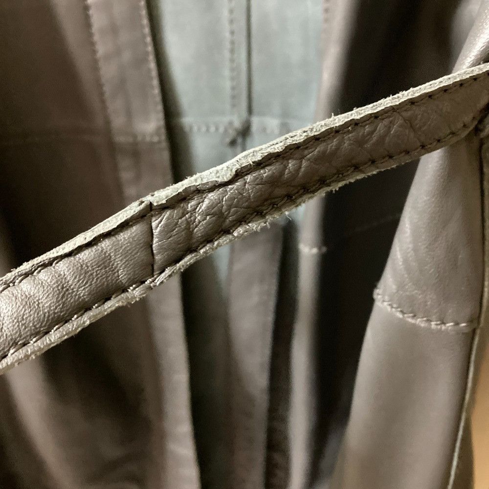 Other Other GALERIE VIE Lamb Leather Long Coat Leather Outerwear DUTY FREE for USA Size ONE SIZE - 9 Thumbnail