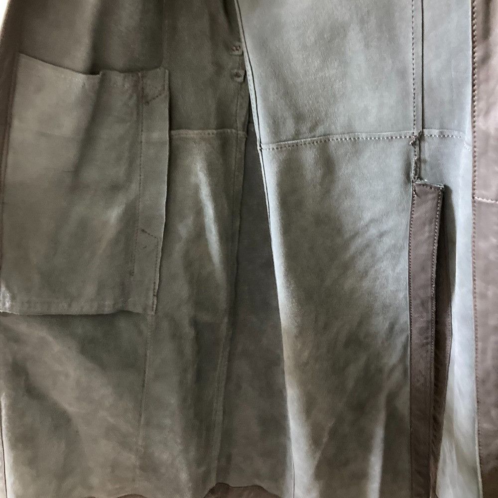 Other Other GALERIE VIE Lamb Leather Long Coat Leather Outerwear DUTY FREE for USA Size ONE SIZE - 4 Thumbnail