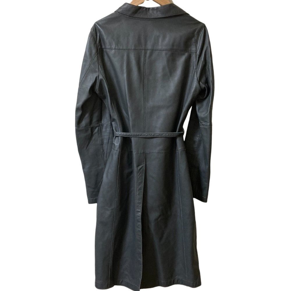 Other Other GALERIE VIE Lamb Leather Long Coat Leather Outerwear DUTY FREE for USA Size ONE SIZE - 2 Thumbnail
