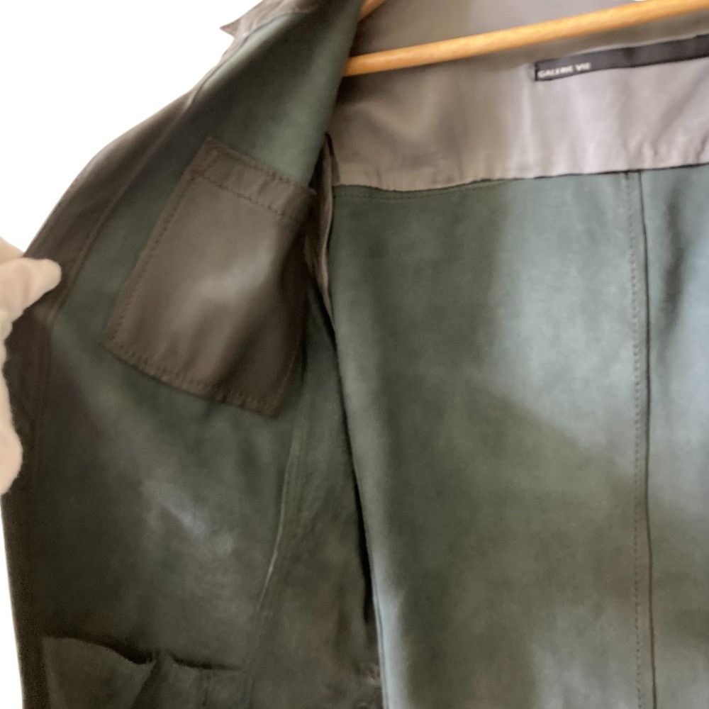 Other Other GALERIE VIE Lamb Leather Long Coat Leather Outerwear DUTY FREE for USA Size ONE SIZE - 3 Thumbnail