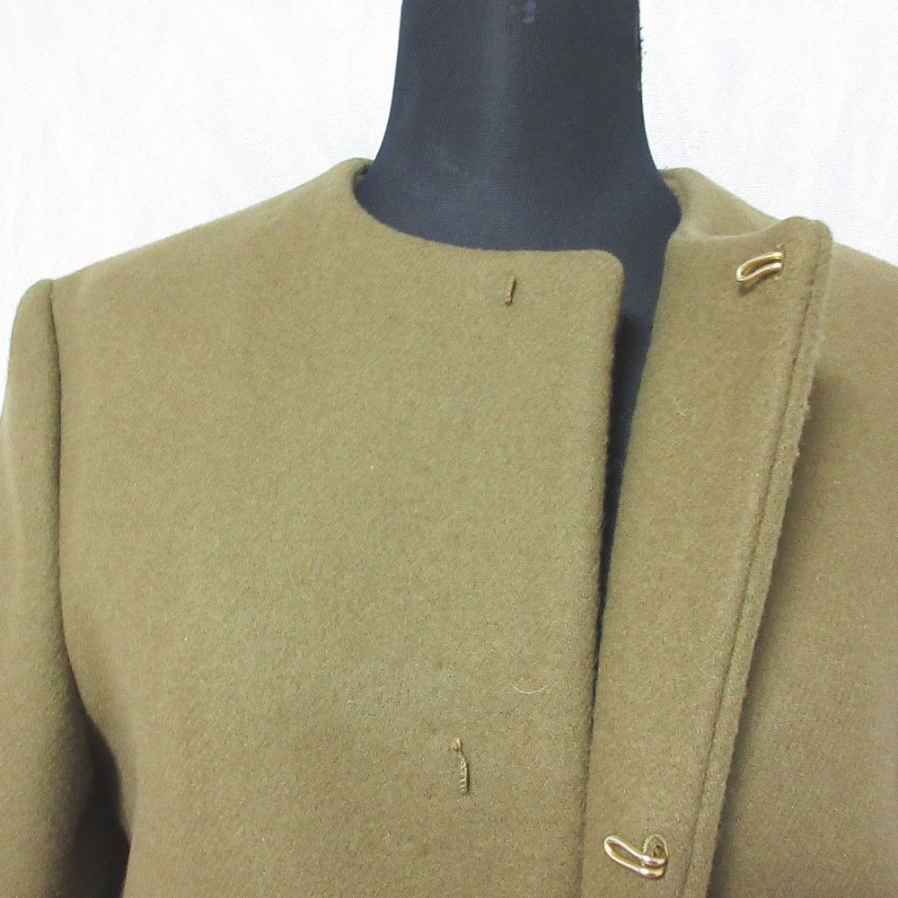Other Other Drawer Wool Collarless Coat Others Outerwear 6525-299-0306 DUTY FREE for USA Size ONE SIZE - 5 Thumbnail
