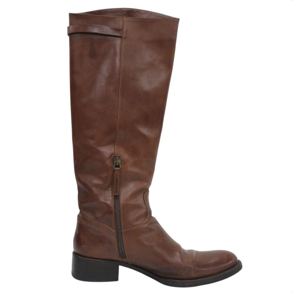 Other Other Sartore Leather Long Boots Leather Shoes DUTY FREE for USA Size ONE SIZE - 4 Thumbnail