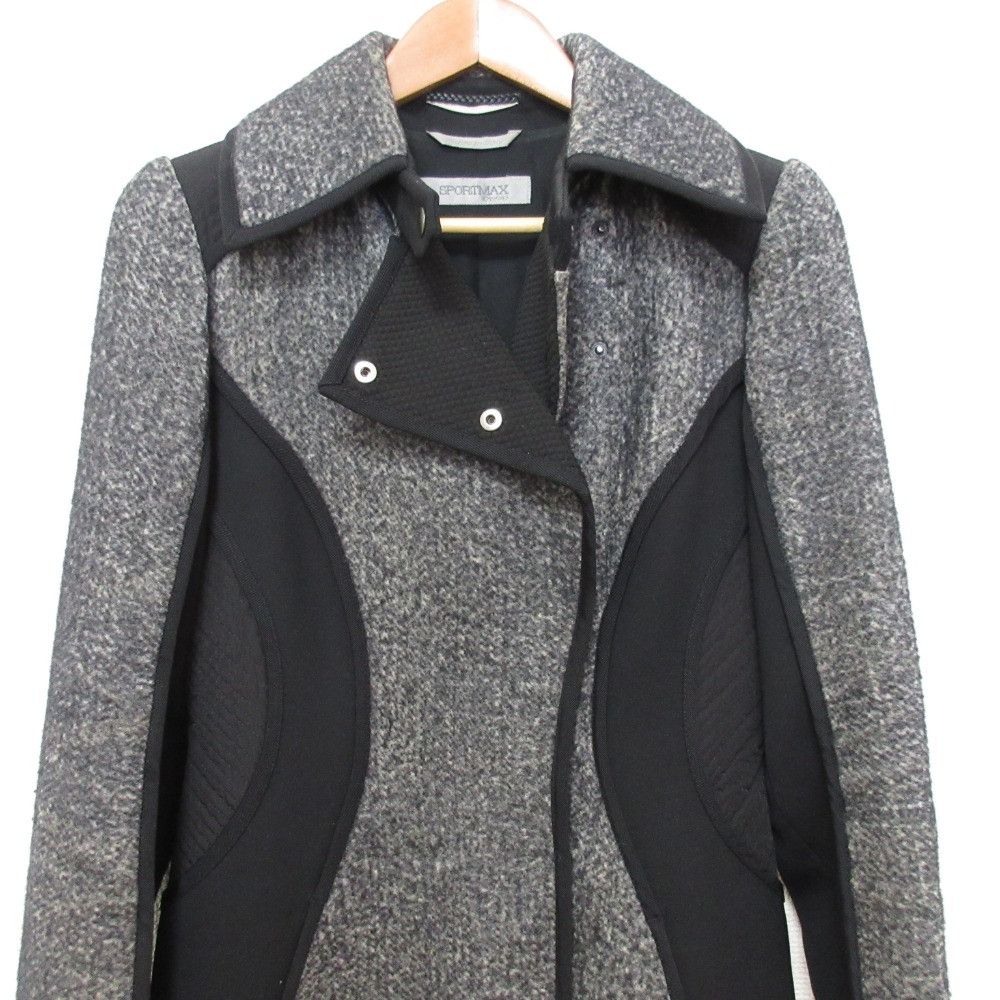Max Mara MaxMara SPORTMAX defile Knit Combo Long Coat Others Outerwear DUTY FREE for USA Size ONE SIZE - 5 Thumbnail