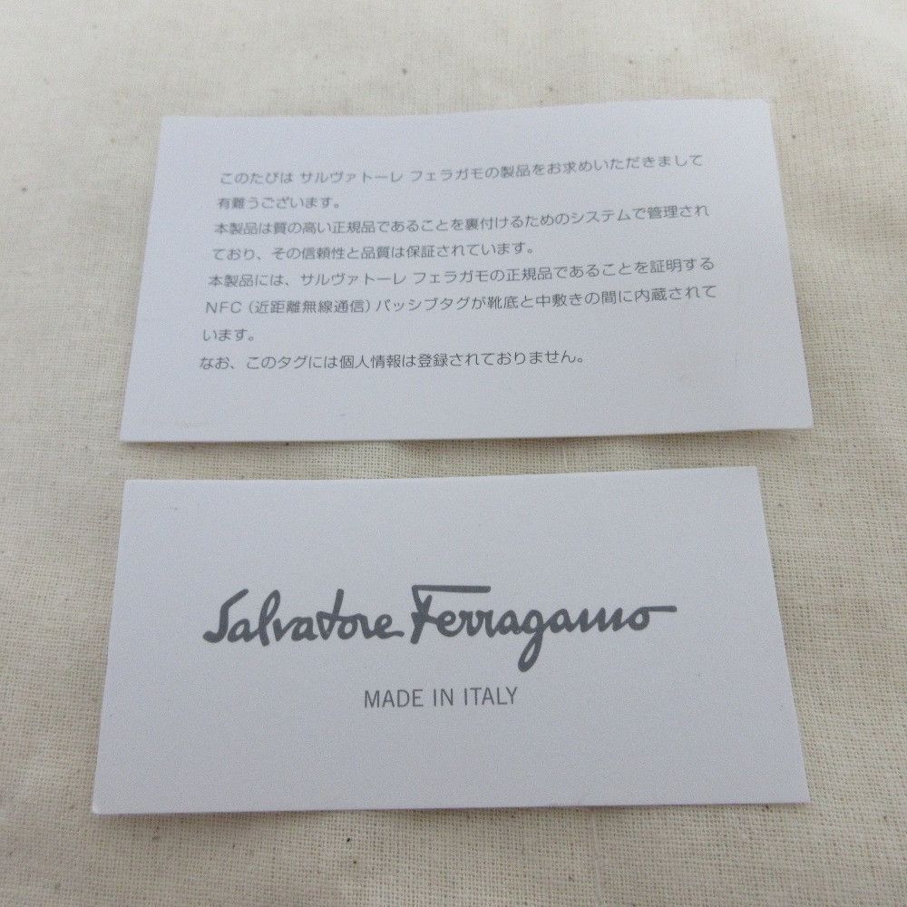 Salvatore Ferragamo Salvatore Ferragamo Salvatore Ferragamo Bootie Calf Leather Bootie Leather Shoes DUTY FREE for USA Size ONE SIZE - 13 Thumbnail