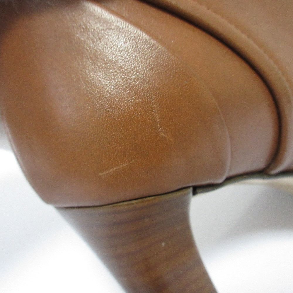 Salvatore Ferragamo Salvatore Ferragamo Salvatore Ferragamo Bootie Calf Leather Bootie Leather Shoes DUTY FREE for USA Size ONE SIZE - 18 Thumbnail
