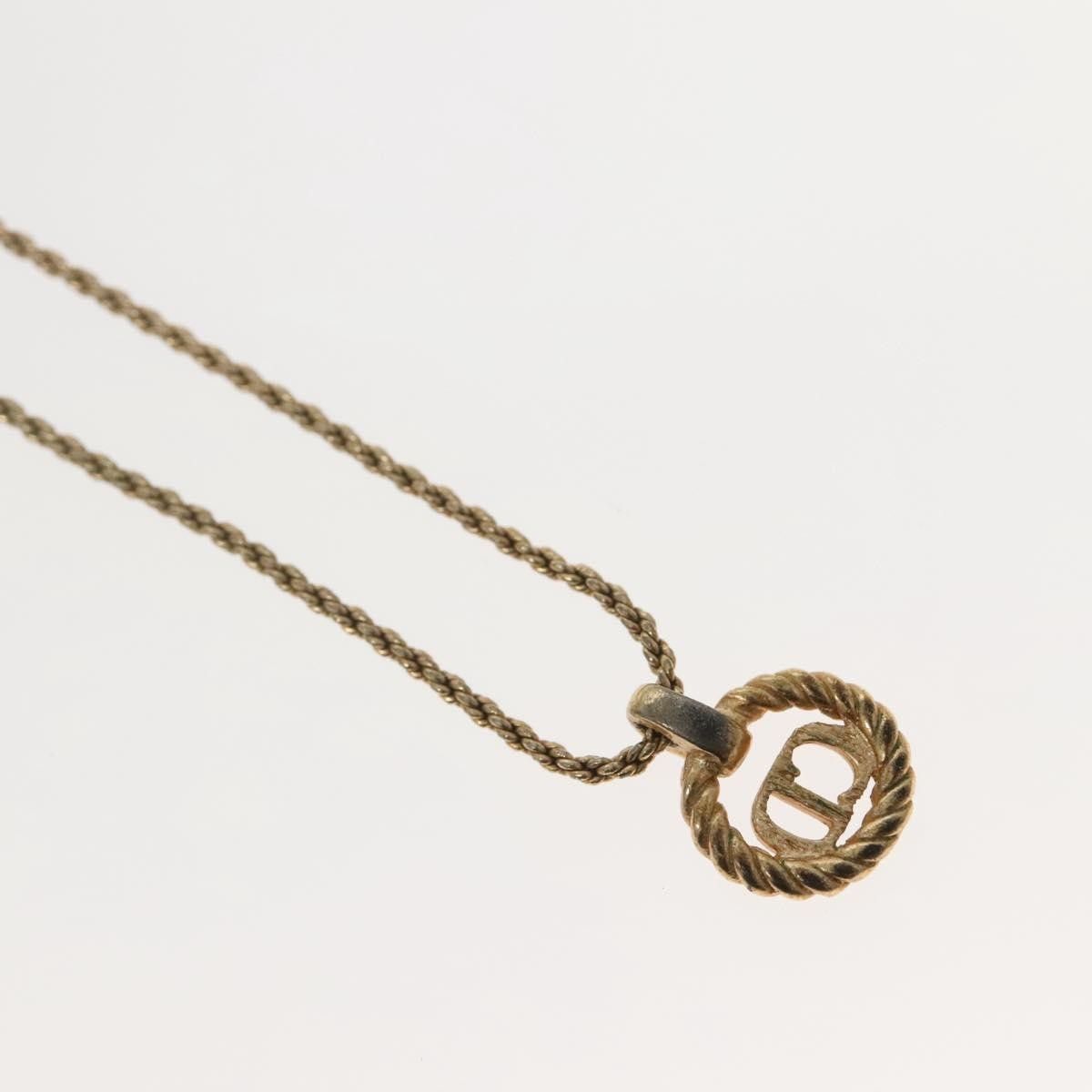 Dior Christian Dior CD Pendant Necklace Gold-plated Size ONE SIZE - 13 Thumbnail