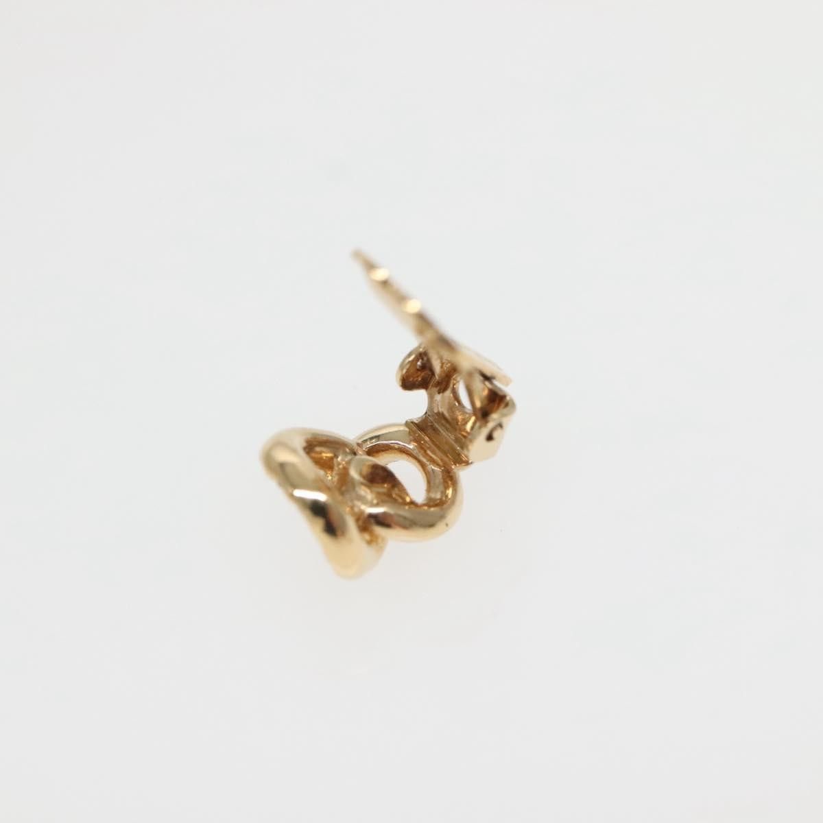 Dior Christian Dior Vintage Chain Link Clip-On Earrings Metal with Crystals Size ONE SIZE - 8 Thumbnail
