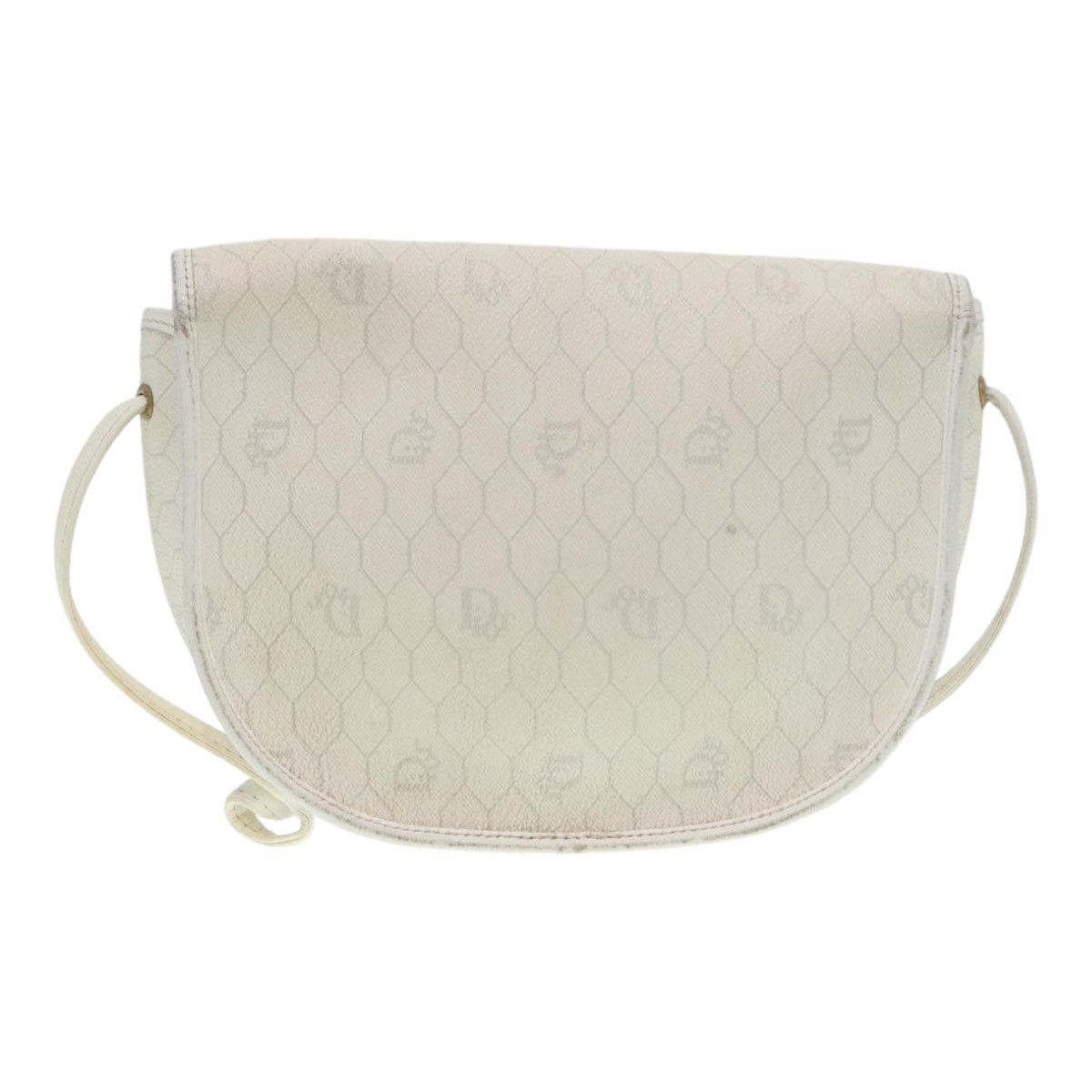 Dior Christian Dior Vintage Honeycomb Zip Pouch Coated Canvas Size ONE SIZE - 2 Thumbnail