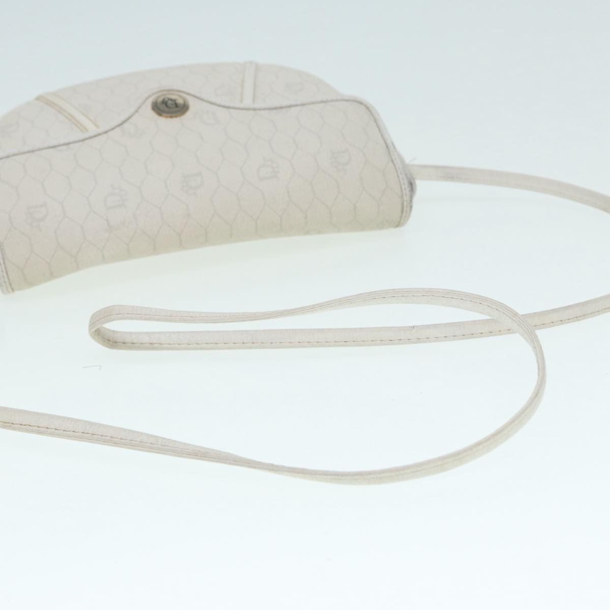 Dior Christian Dior Vintage Honeycomb Zip Pouch Coated Canvas Size ONE SIZE - 7 Thumbnail