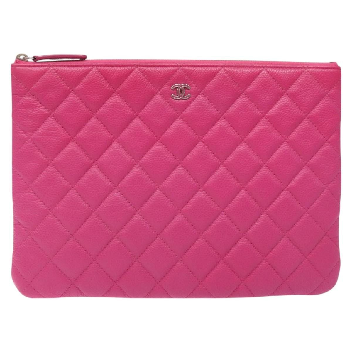 Chanel Chanel O Case Clutch Quilted Caviar Size ONE SIZE - 16 Thumbnail