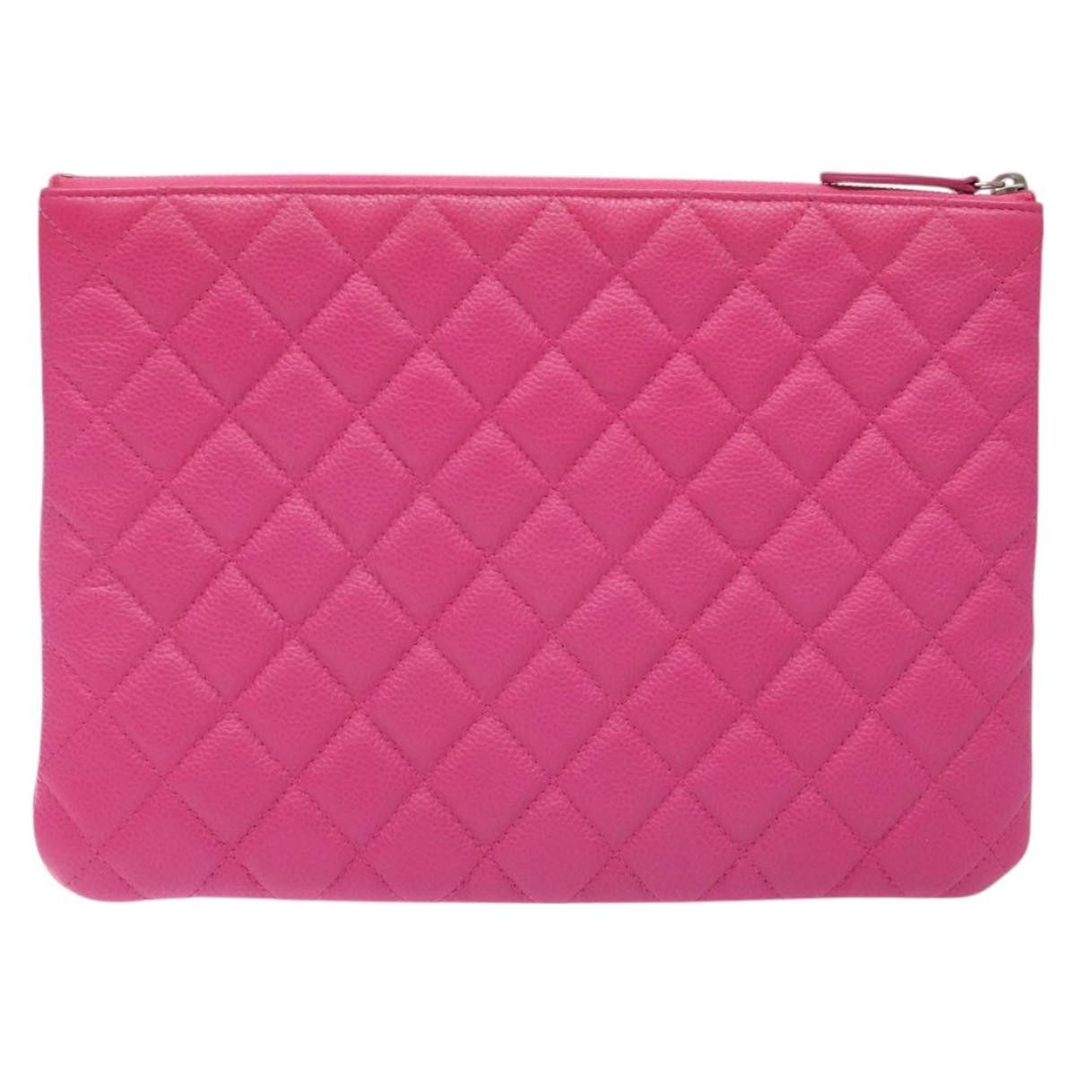 Chanel Chanel O Case Clutch Quilted Caviar Size ONE SIZE - 2 Thumbnail