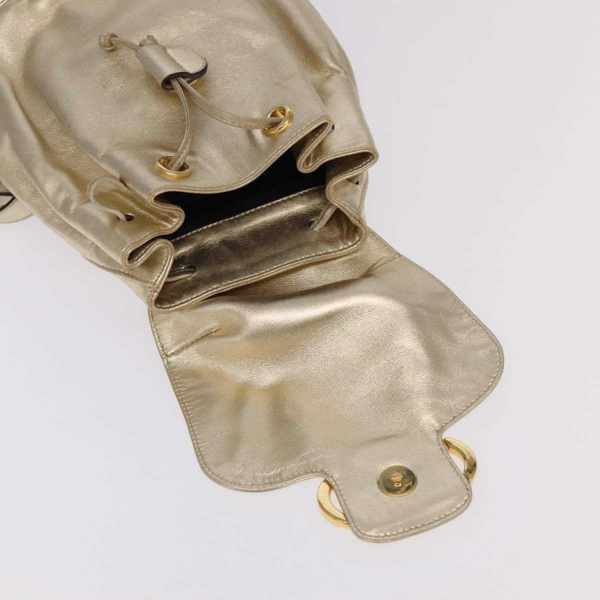 Salvatore Ferragamo Salvatore Ferragamo Gancini Backpack Leather Size ONE SIZE - 18 Thumbnail