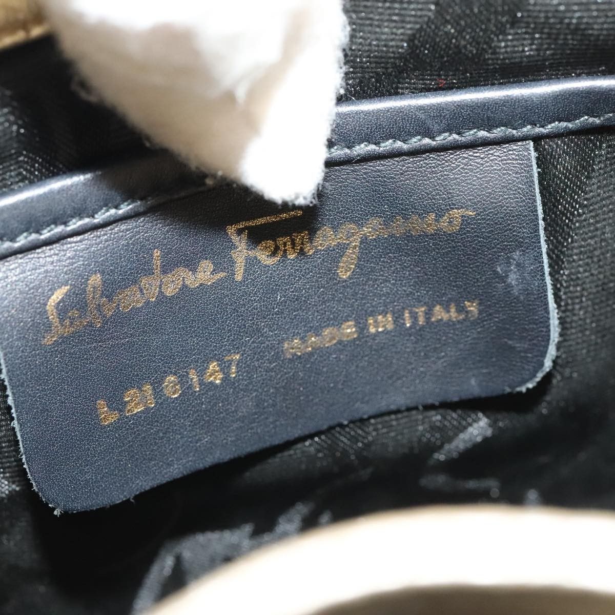 Salvatore Ferragamo Salvatore Ferragamo Gancini Backpack Leather Size ONE SIZE - 6 Thumbnail