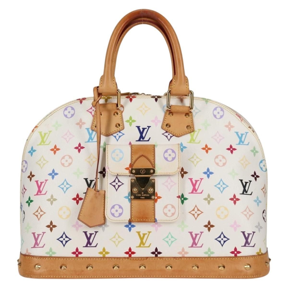 Louis Vuitton Louis Vuitton Alma Handbag Monogram Multicolor Size ONE SIZE - 18 Thumbnail