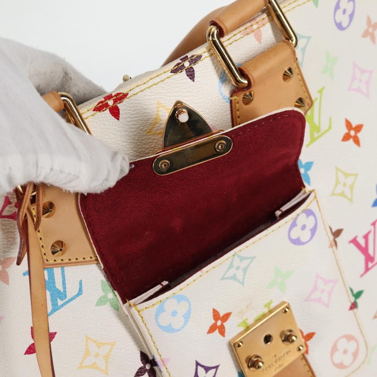 Louis Vuitton Louis Vuitton Alma Handbag Monogram Multicolor Size ONE SIZE - 22 Thumbnail