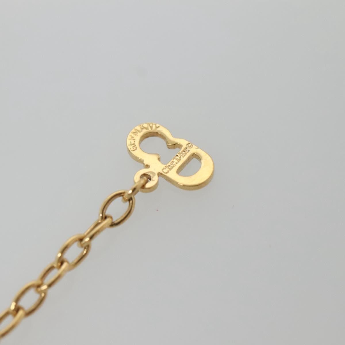Dior Christian Dior CD Pendant Necklace Gold-plated Size ONE SIZE - 7 Thumbnail