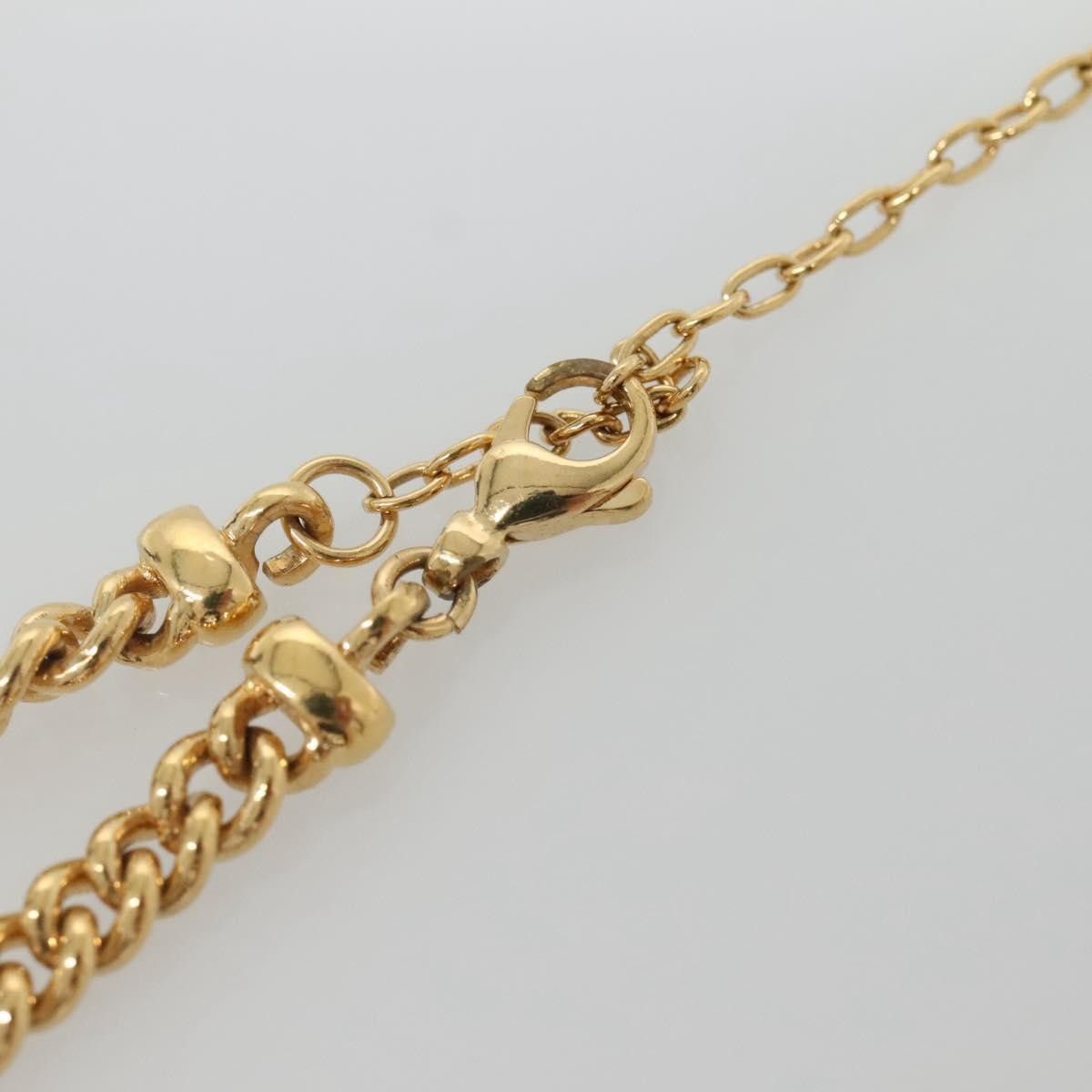 Dior Christian Dior CD Pendant Necklace Gold-plated Size ONE SIZE - 12 Thumbnail