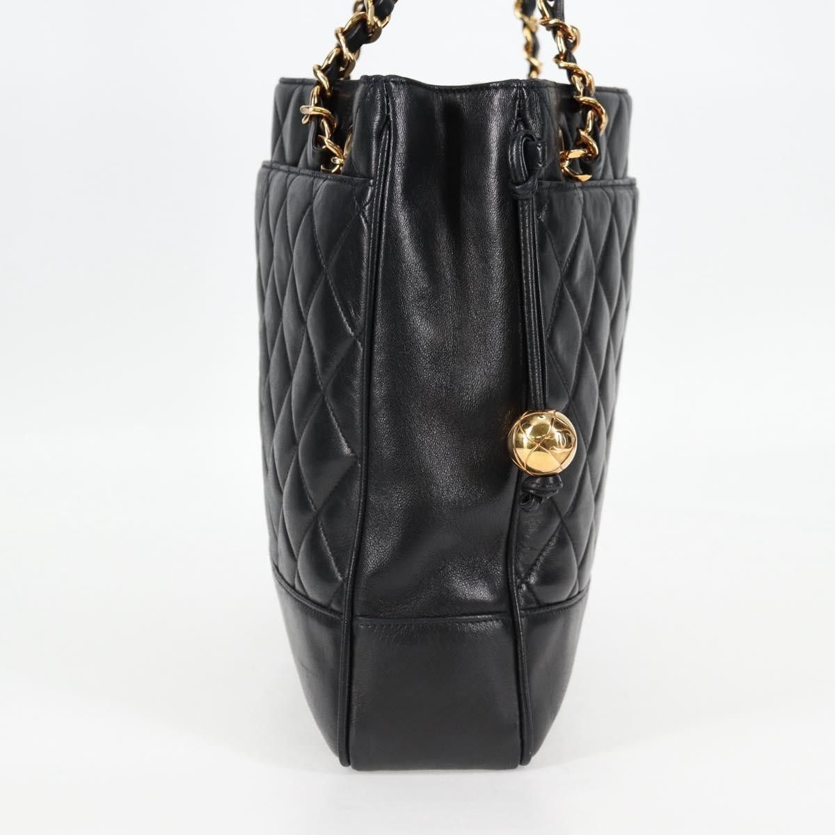 Chanel Chanel Vintage Shopping Tote Quilted Lambskin Size ONE SIZE - 4 Thumbnail
