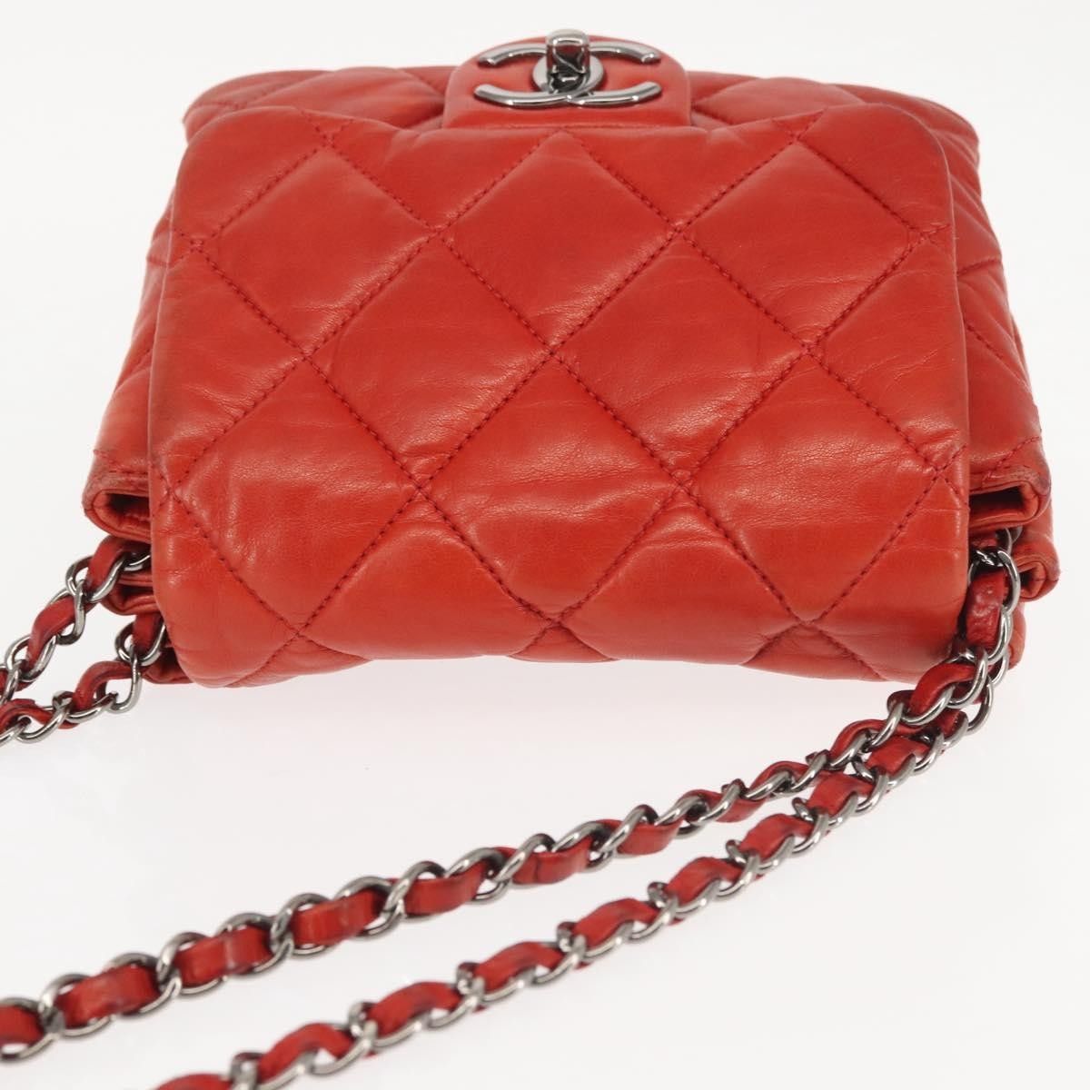 Chanel Chanel CC Triple Chain Full Flap Bag Quilted Lambskin Size ONE SIZE - 7 Thumbnail