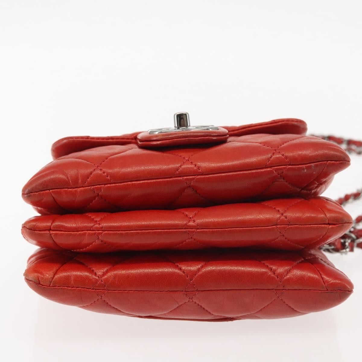 Chanel Chanel CC Triple Chain Full Flap Bag Quilted Lambskin Size ONE SIZE - 10 Thumbnail