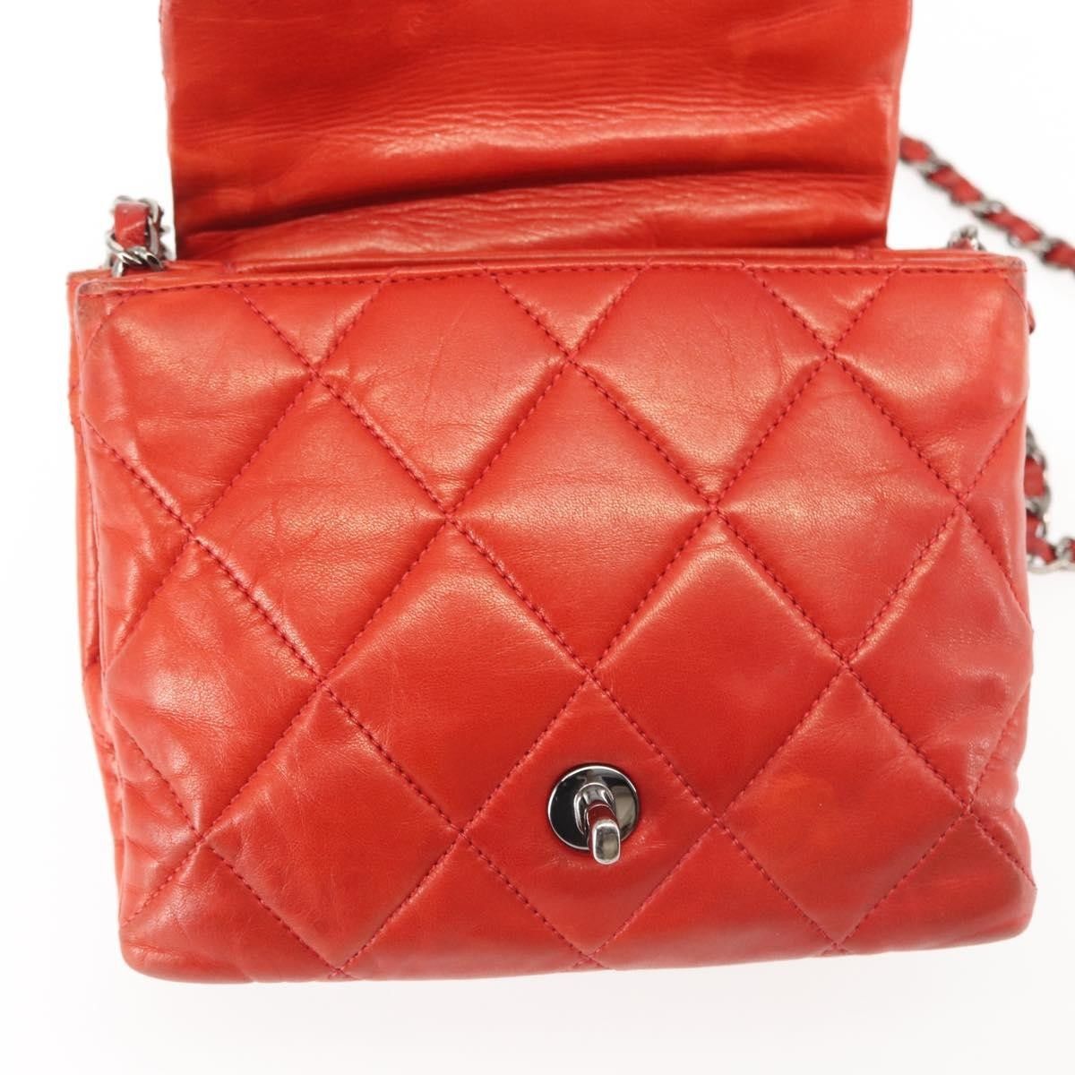 Chanel Chanel CC Triple Chain Full Flap Bag Quilted Lambskin Size ONE SIZE - 17 Thumbnail