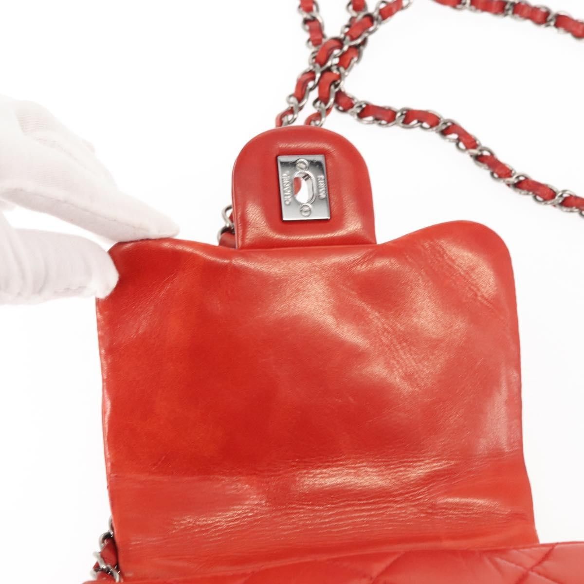Chanel Chanel CC Triple Chain Full Flap Bag Quilted Lambskin Size ONE SIZE - 16 Thumbnail