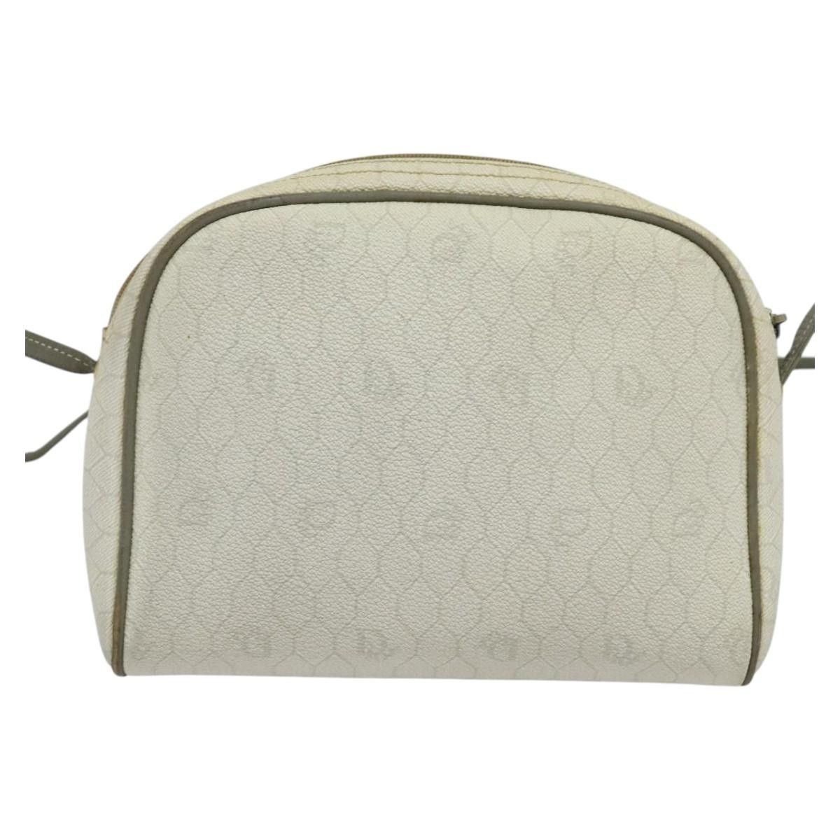 Dior Christian Dior Vintage Honeycomb Zip Pouch Coated Canvas Size ONE SIZE - 2 Thumbnail