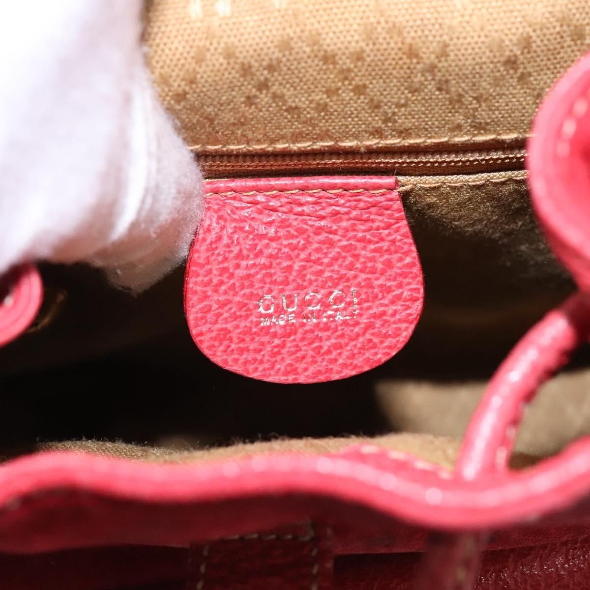 Gucci Gucci Vintage Bamboo Backpack Suede Size ONE SIZE - 6 Thumbnail