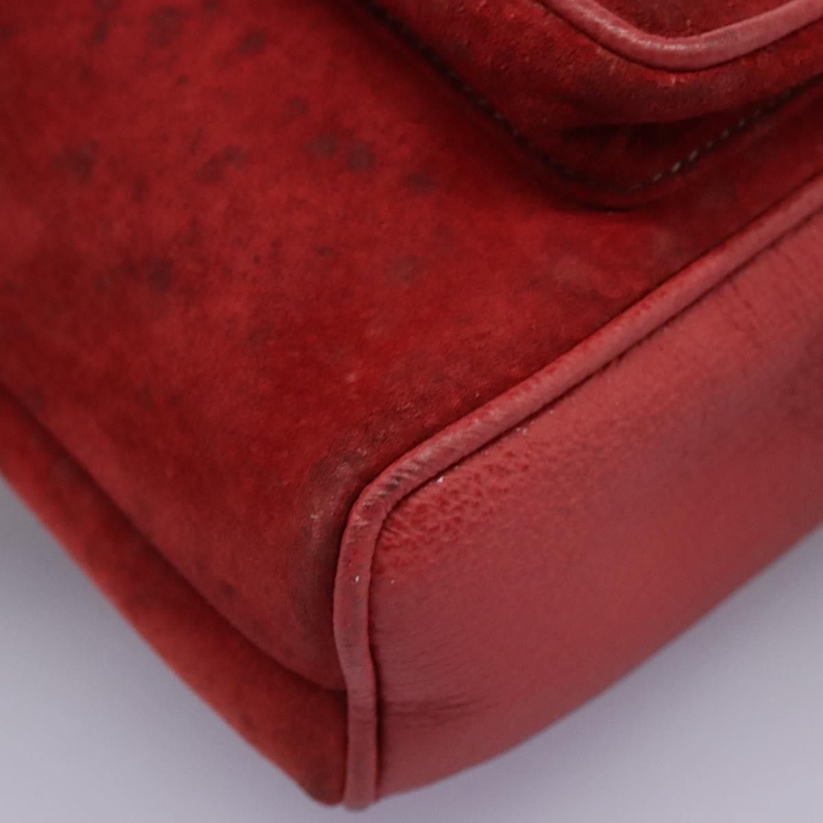 Gucci Gucci Vintage Bamboo Backpack Suede Size ONE SIZE - 10 Thumbnail