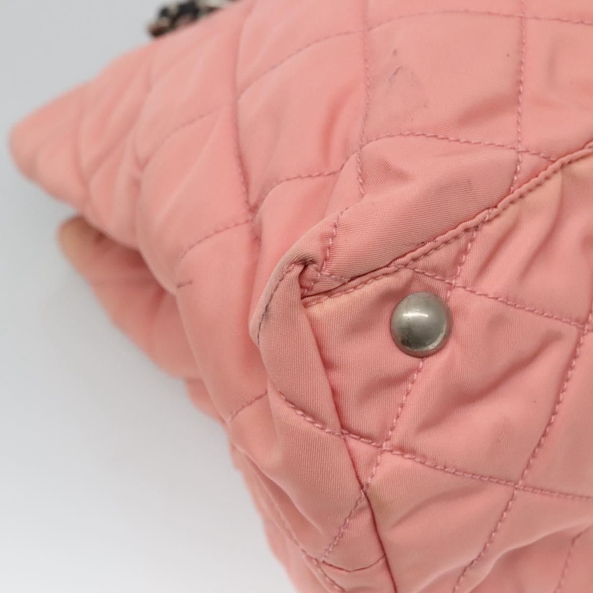 Prada Prada Chain Zip Tote Quilted Tessuto Size ONE SIZE - 11 Thumbnail