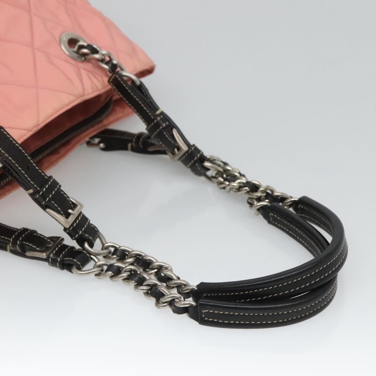 Prada Prada Chain Zip Tote Quilted Tessuto Size ONE SIZE - 9 Thumbnail