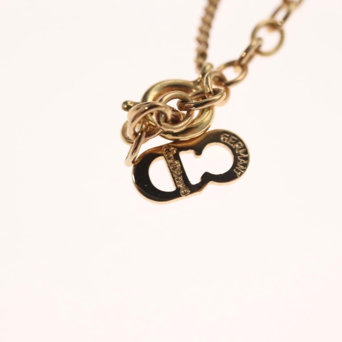 Dior Christian Dior CD Pendant Necklace Gold-plated Size ONE SIZE - 16 Thumbnail