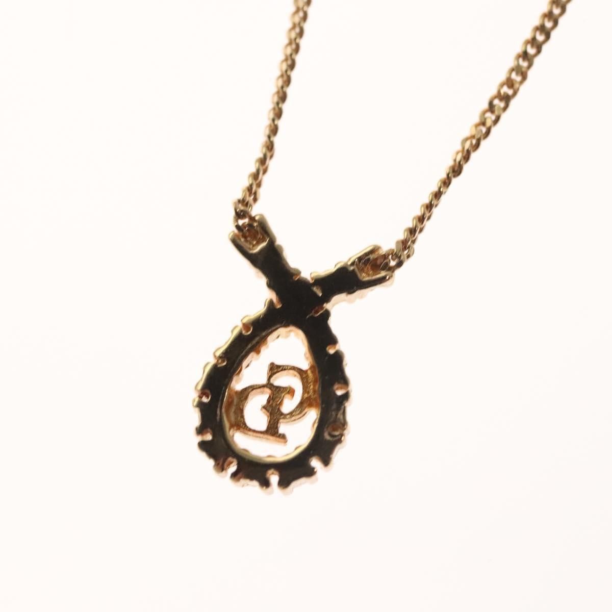 Dior Christian Dior CD Pendant Necklace Gold-plated Size ONE SIZE - 3 Thumbnail