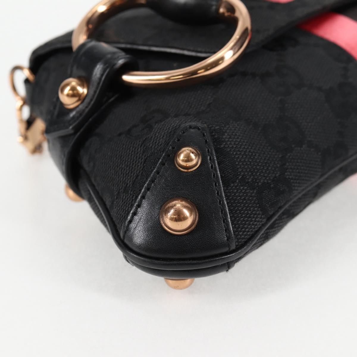 Gucci Gucci Horsebit Chain Clutch GG Canvas with Leather Size ONE SIZE - 9 Thumbnail