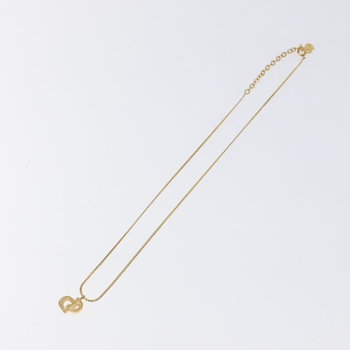 Dior Christian Dior CD Pendant Necklace Metal Size ONE SIZE - 9 Thumbnail