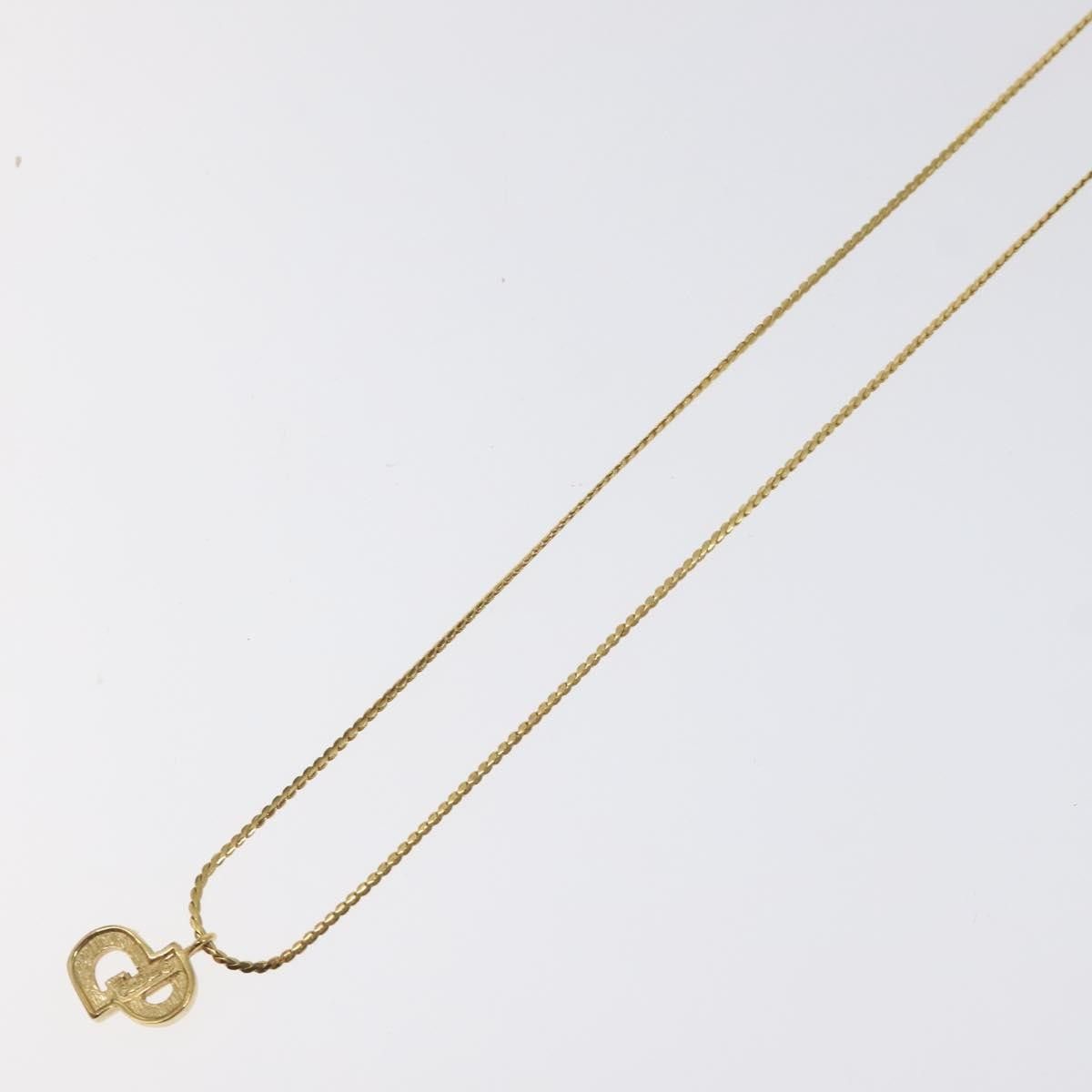 Dior Christian Dior CD Pendant Necklace Metal Size ONE SIZE - 4 Thumbnail