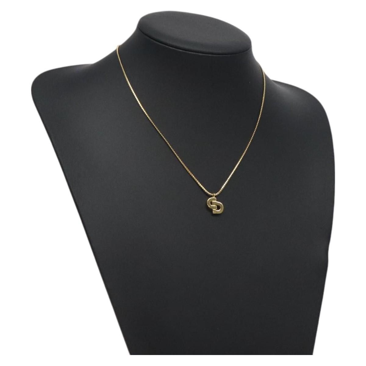 Dior Christian Dior CD Pendant Necklace Metal Size ONE SIZE - 6 Thumbnail