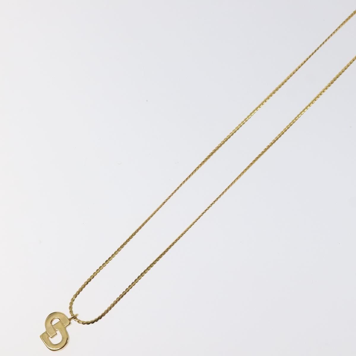 Dior Christian Dior CD Pendant Necklace Metal Size ONE SIZE - 7 Thumbnail