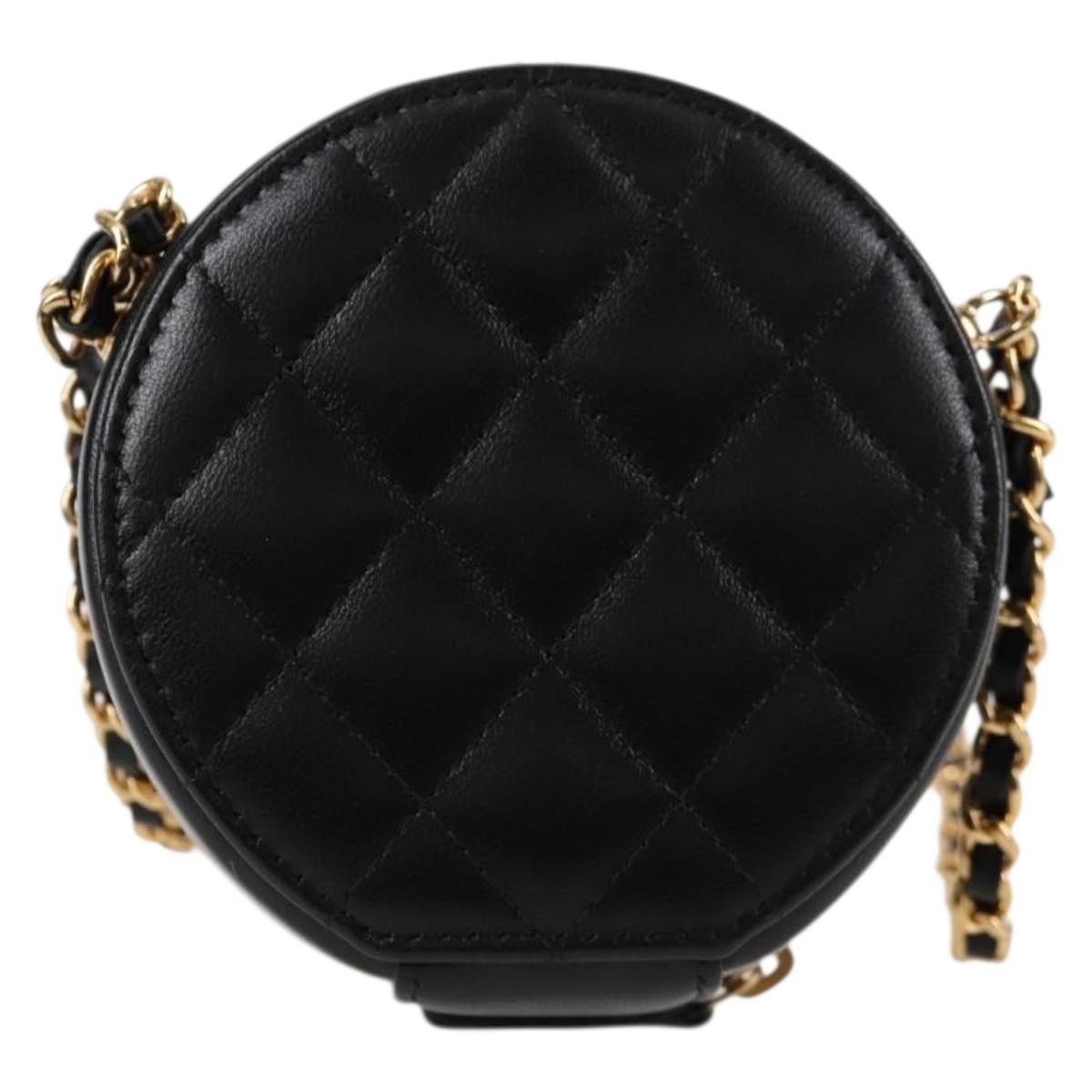 Chanel Chanel Round Camellia Coin Purse Leather Size ONE SIZE - 2 Thumbnail