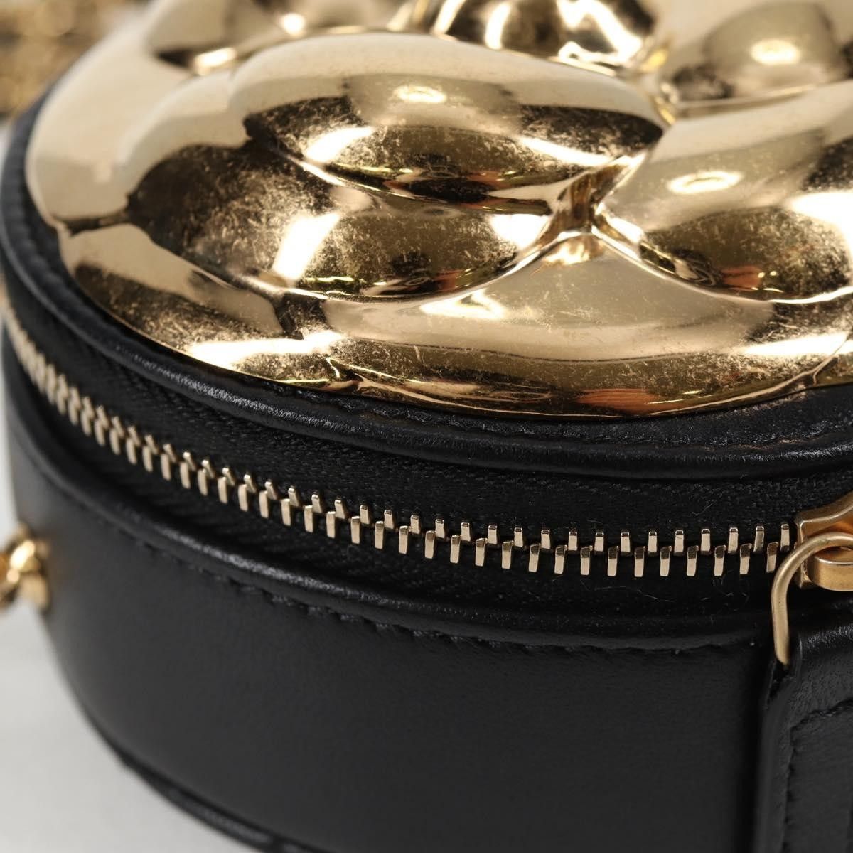 Chanel Chanel Round Camellia Coin Purse Leather Size ONE SIZE - 17 Thumbnail