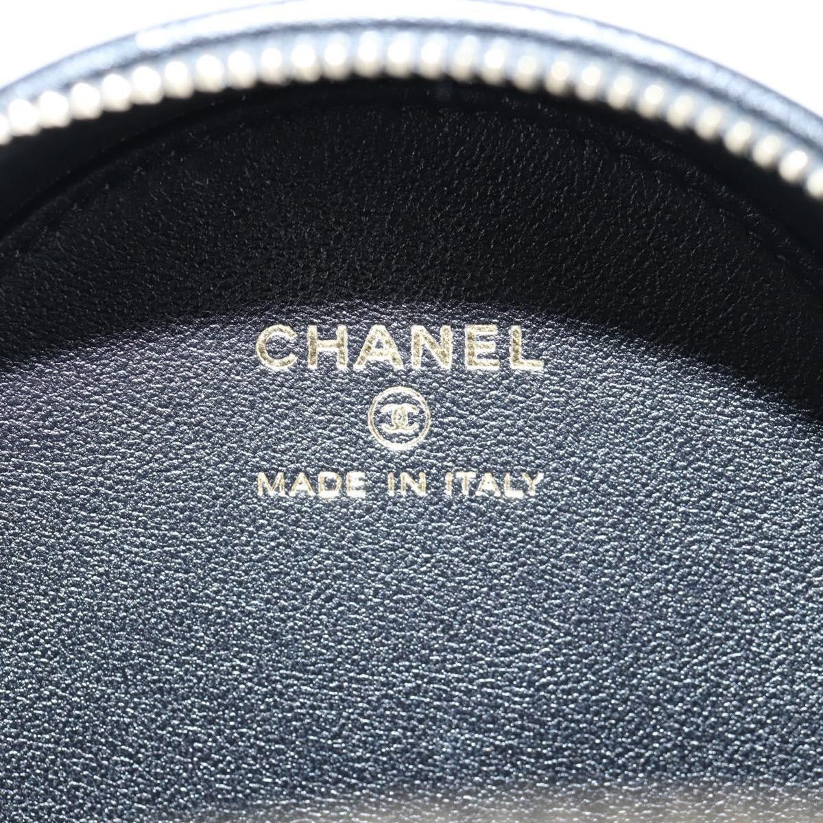 Chanel Chanel Round Camellia Coin Purse Leather Size ONE SIZE - 6 Thumbnail