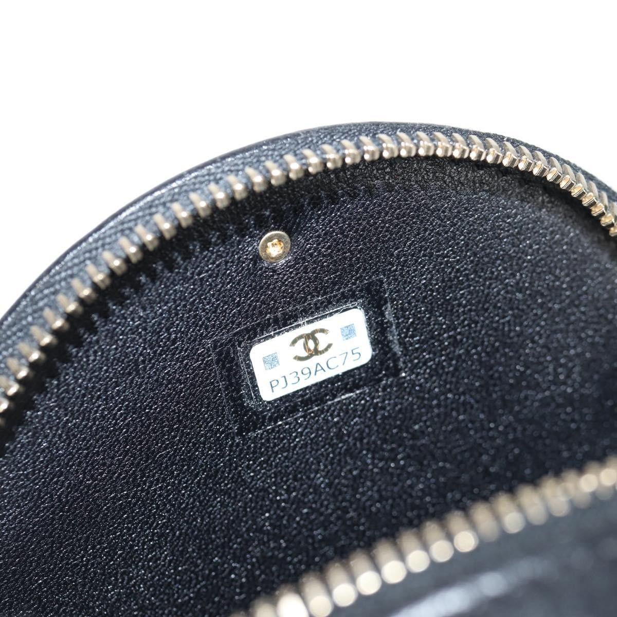 Chanel Chanel Round Camellia Coin Purse Leather Size ONE SIZE - 7 Thumbnail