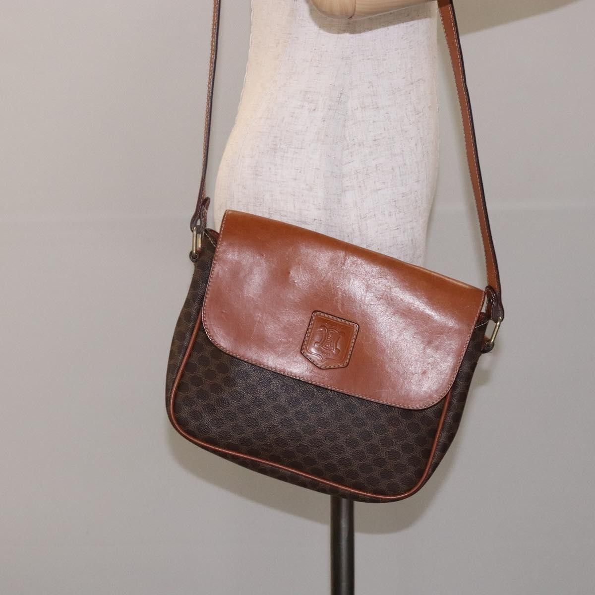 Celine Celine Macadam Shoulder Bag PVC Leather Size ONE SIZE - 13 Thumbnail