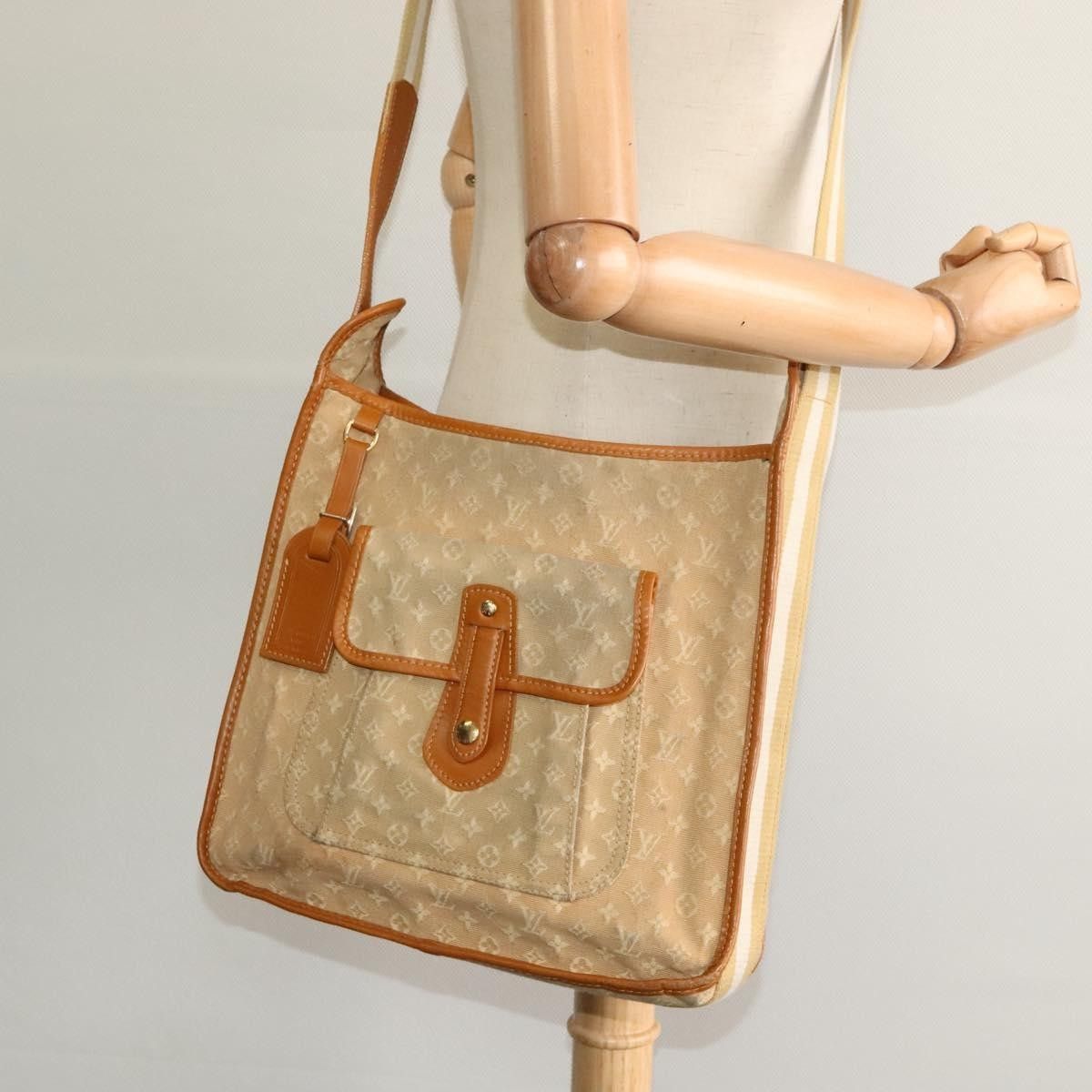 Louis Vuitton Louis Vuitton Mary Kate Messenger Bag Mini Lin Size ONE SIZE - 14 Thumbnail