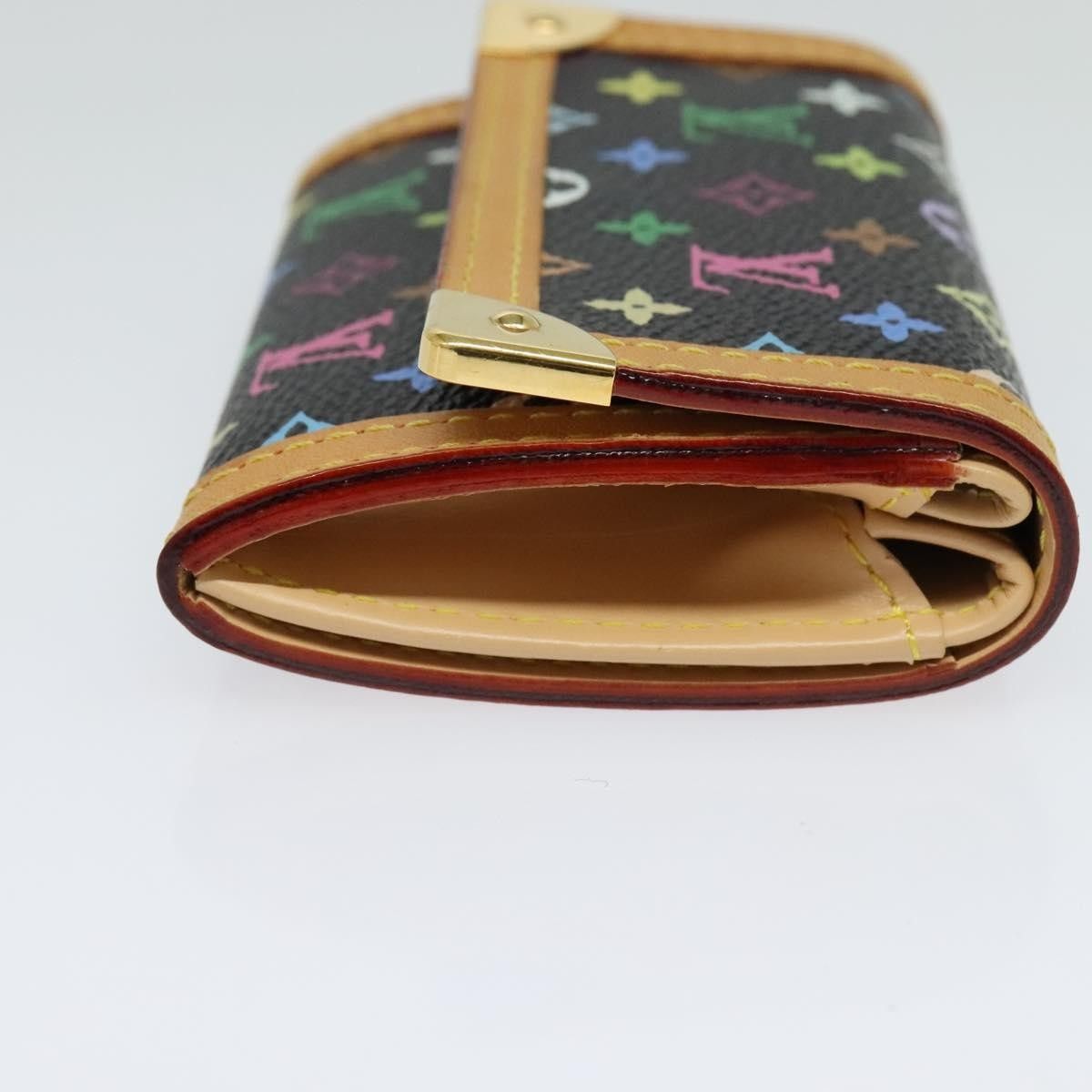 Louis Vuitton Louis Vuitton Porte-Monnaie Plat Coin Purse Monogram Multicolor Size ONE SIZE - 4 Thumbnail