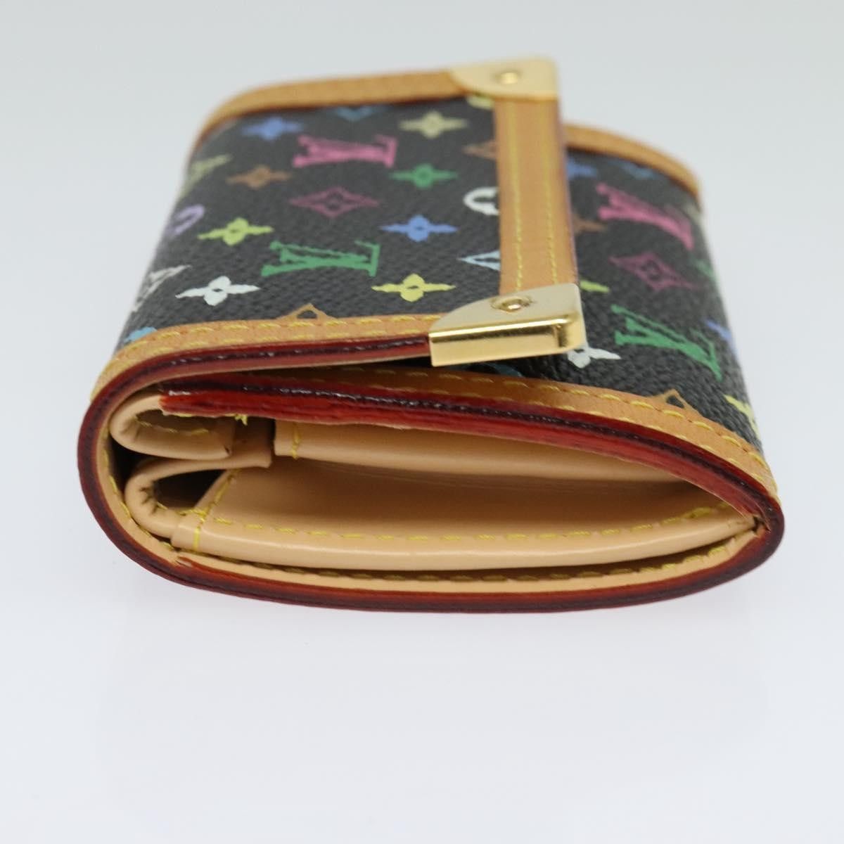 Louis Vuitton Louis Vuitton Porte-Monnaie Plat Coin Purse Monogram Multicolor Size ONE SIZE - 3 Thumbnail