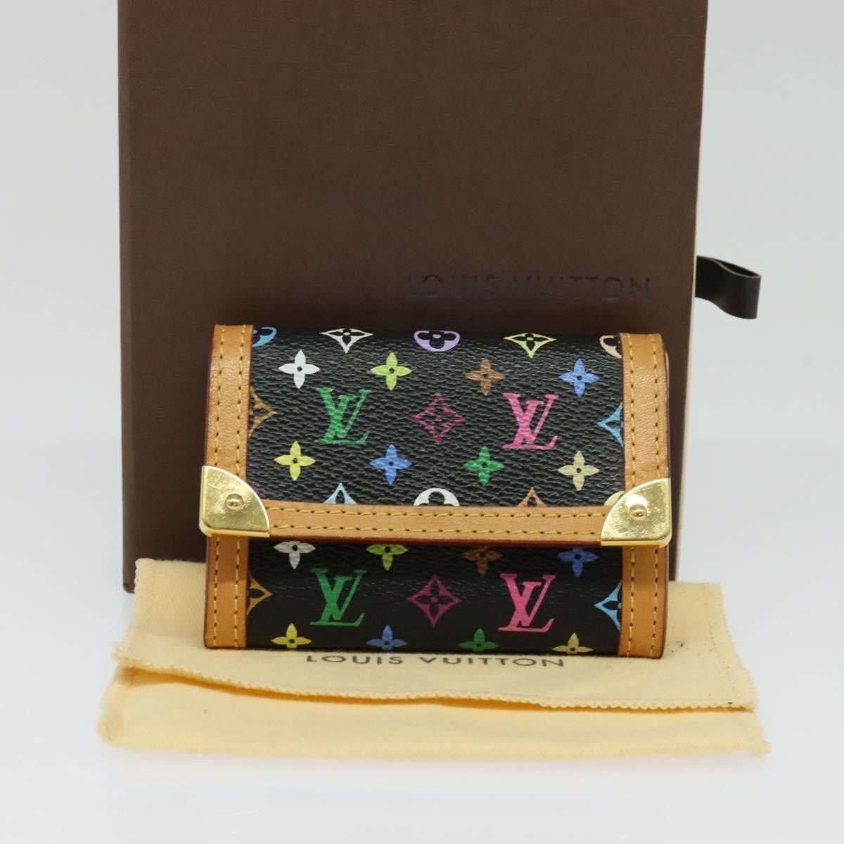 Louis Vuitton Louis Vuitton Porte-Monnaie Plat Coin Purse Monogram Multicolor Size ONE SIZE - 16 Thumbnail