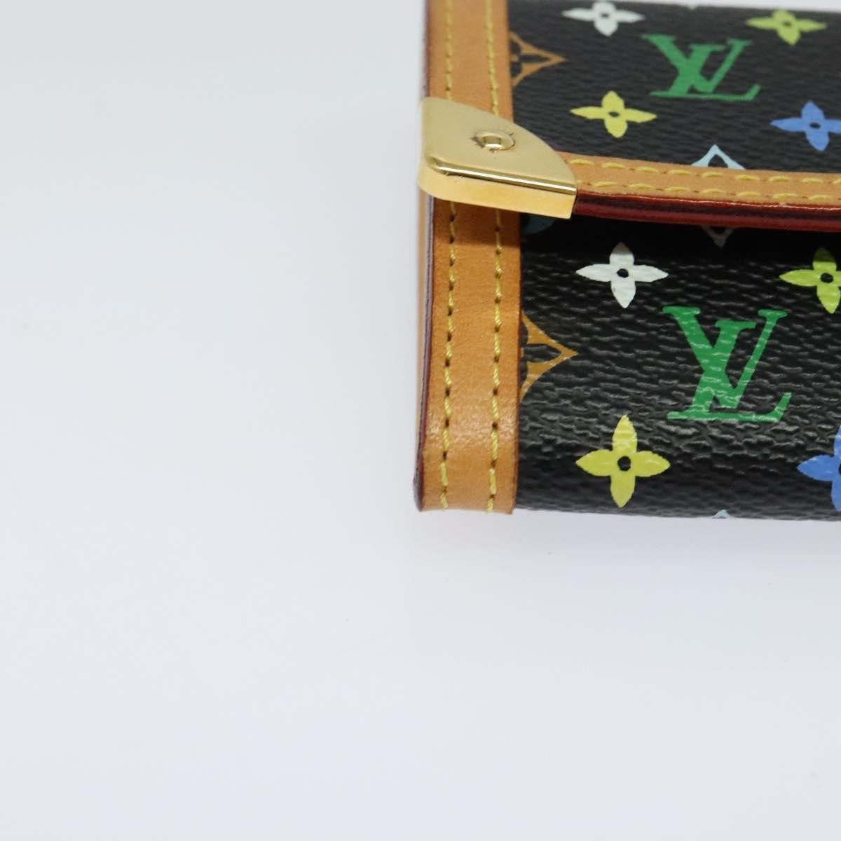 Louis Vuitton Louis Vuitton Porte-Monnaie Plat Coin Purse Monogram Multicolor Size ONE SIZE - 10 Thumbnail