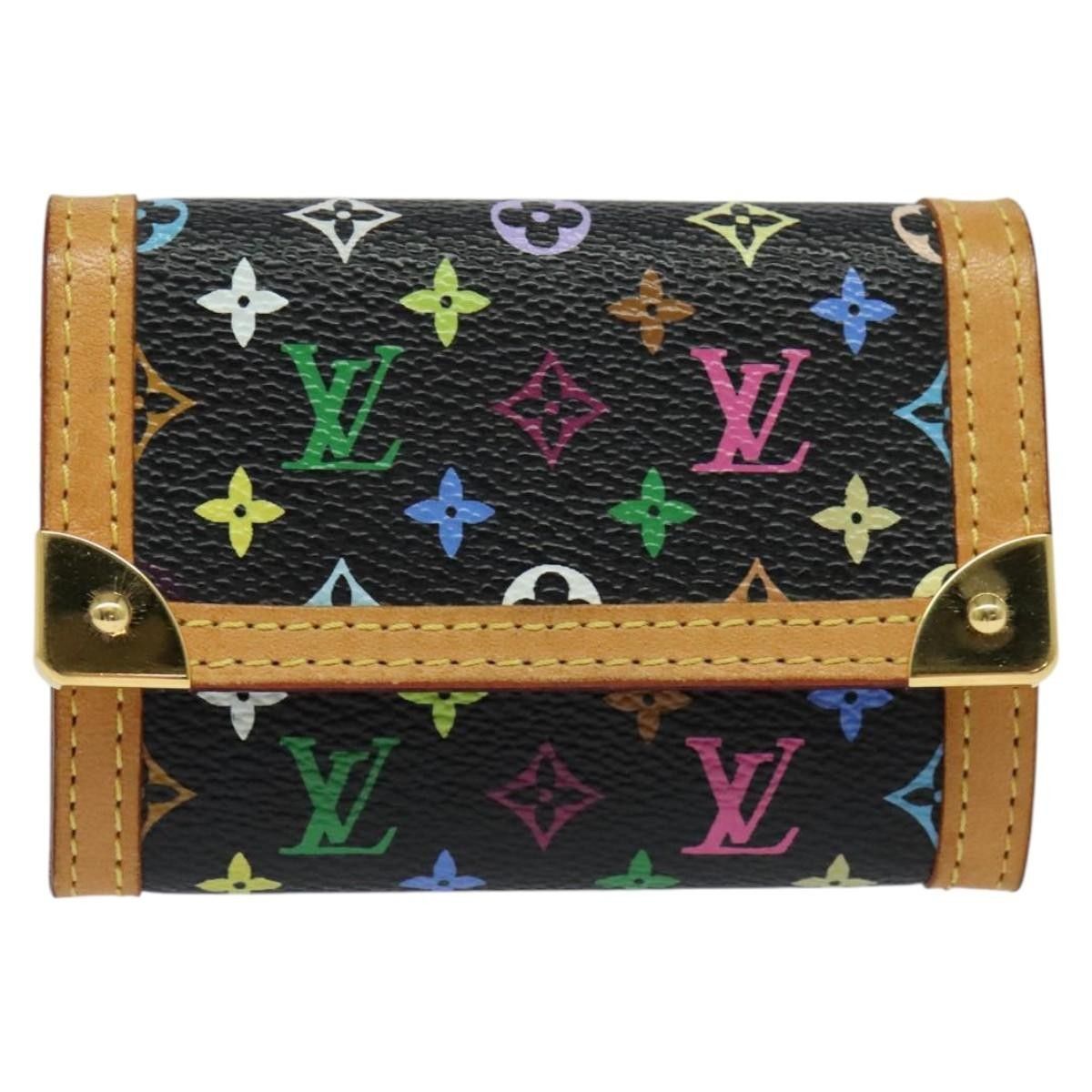 Louis Vuitton Louis Vuitton Porte-Monnaie Plat Coin Purse Monogram Multicolor Size ONE SIZE - 14 Thumbnail